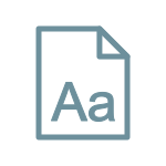 font generator button